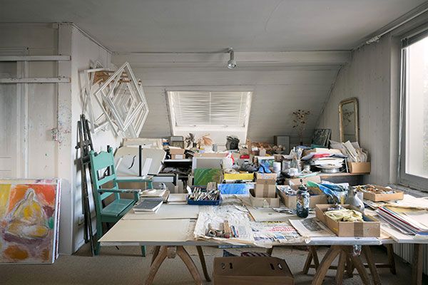 Atelier von Maria Hafner in Zug 